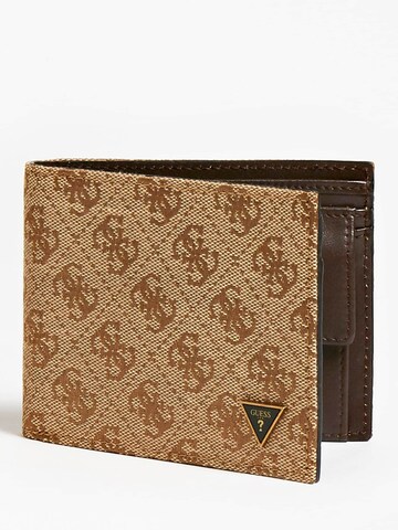 GUESS Wallet 'Vezzola' in Brown