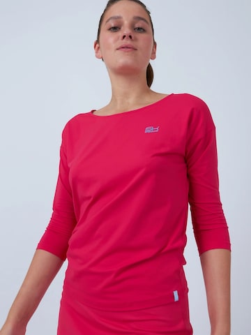 SPORTKIND Shirt '3/4 Loose Fit' in Pink