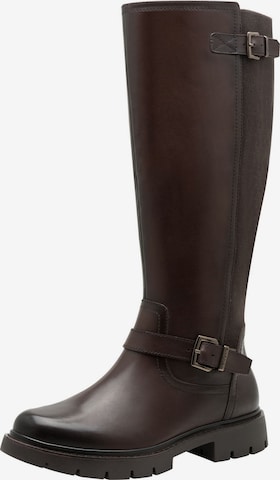 Tamaris Laarzen in Bruin: voorkant