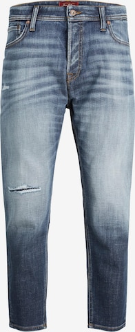 JACK & JONES Tapered Τζιν 'FRANK' σε μπλε: μπροστά