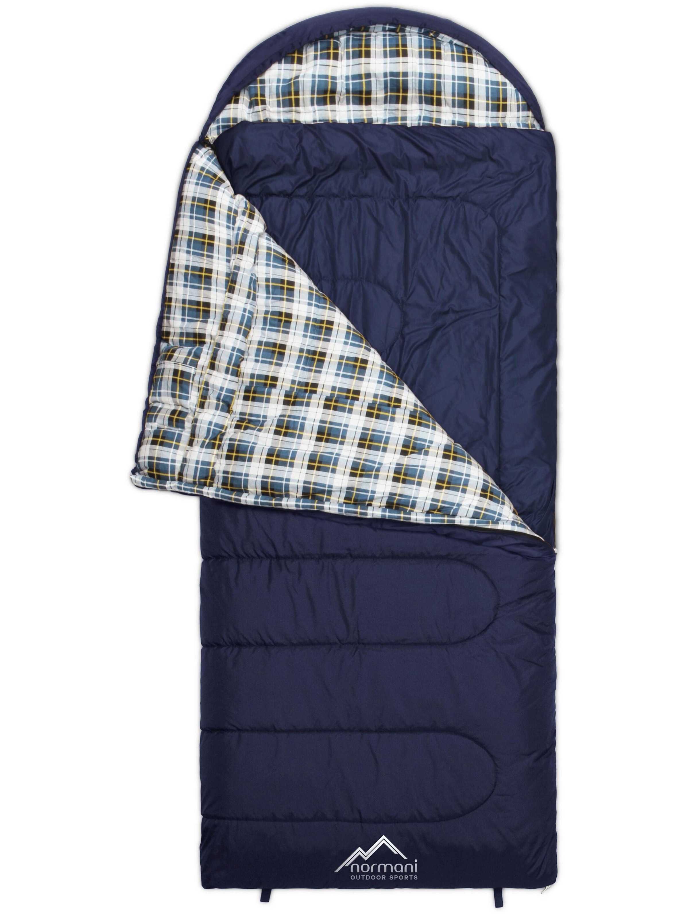 normani Sleeping bag ' Antarctica ' in Blue
