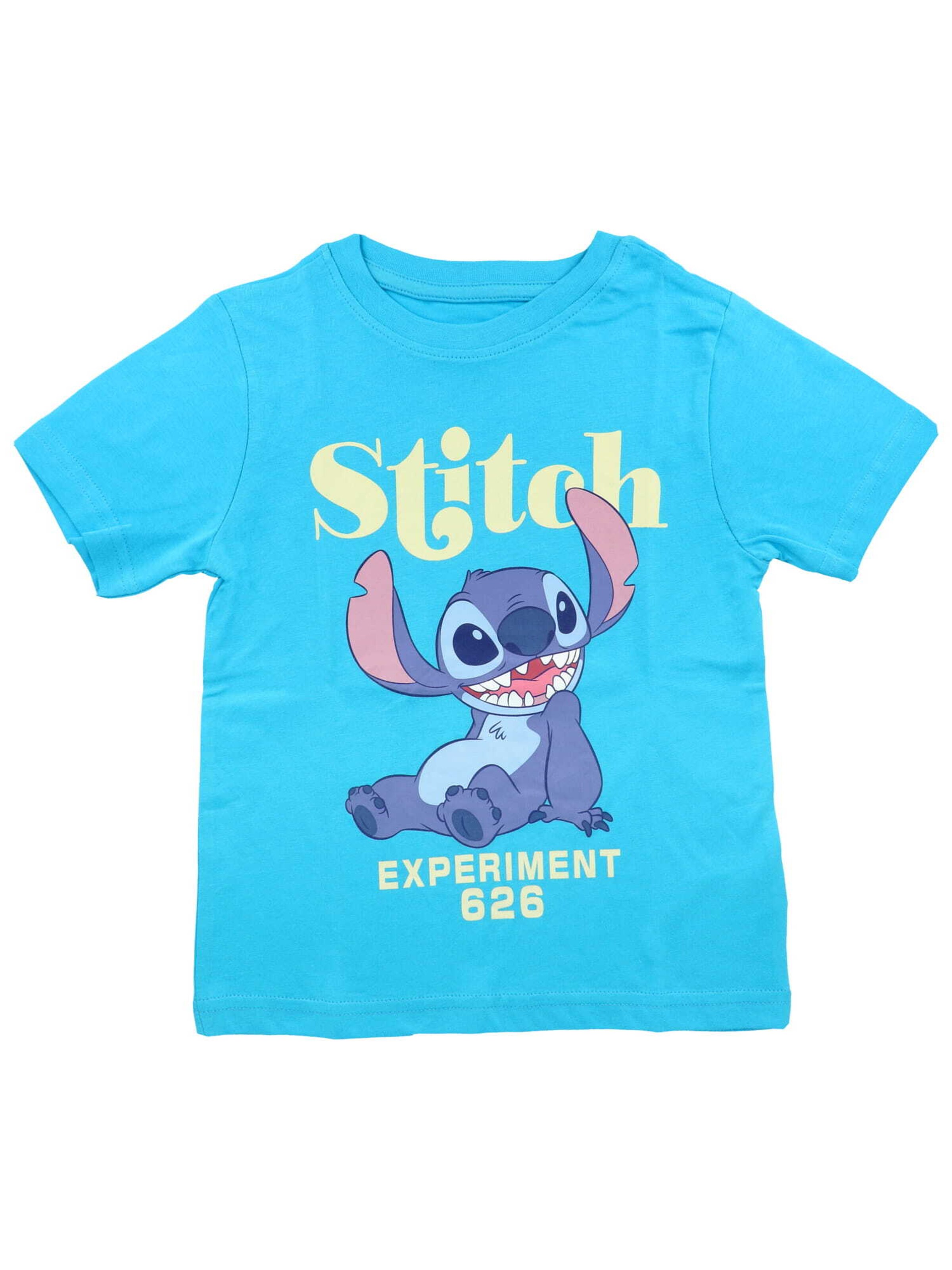 DISNEY Shirt 'Lilo & Stitch' in Blauw: voorkant