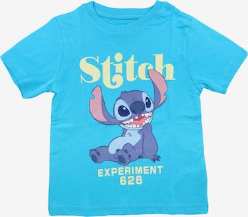 T-Shirt 'Lilo & Stitch' DISNEY en bleu : devant