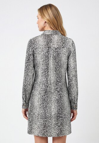 Robe usha BLACK LABEL en gris