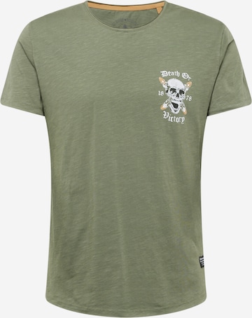 Key Largo Shirt 'POTENTIAL' in Green: front