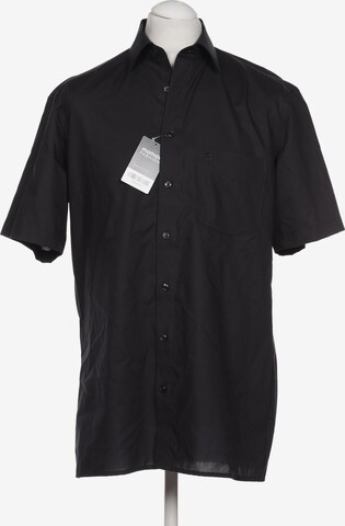 OLYMP Button Up Shirt in L in Black: front