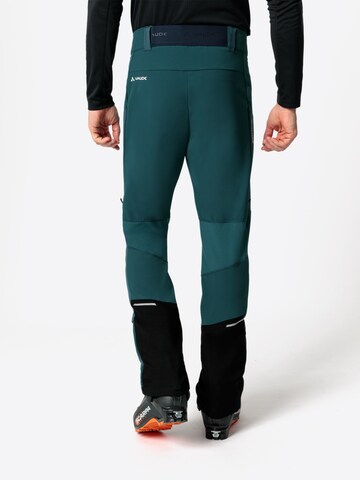 VAUDE Regular Outdoor Pants 'M Larice P IV' in Green