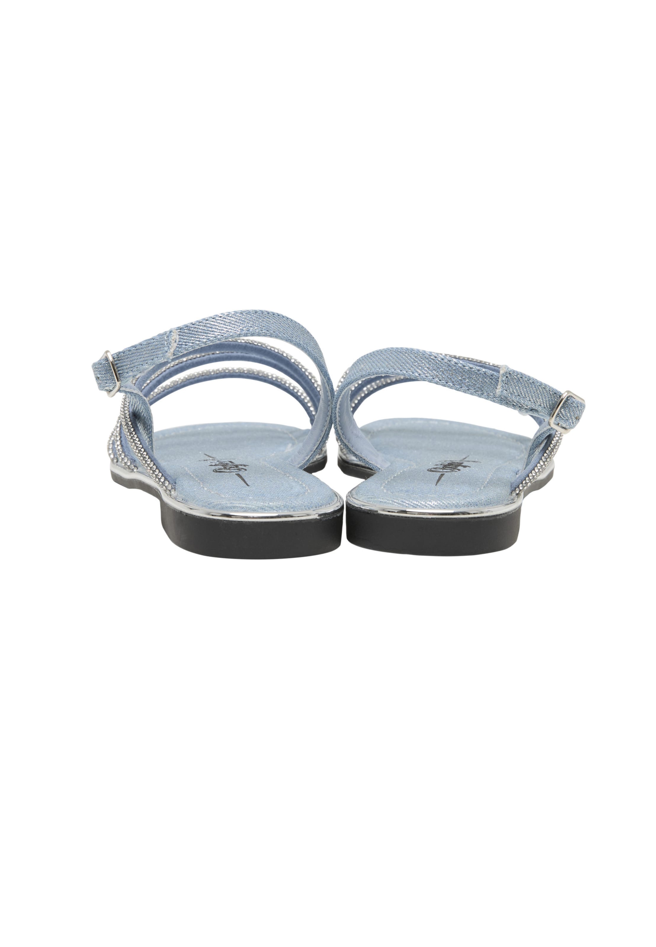 BUFFALO Páskové sandály 'Kira' – modrá