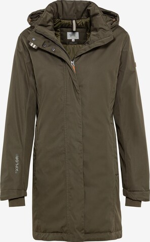 CAMEL ACTIVE Raincoat in Green: front