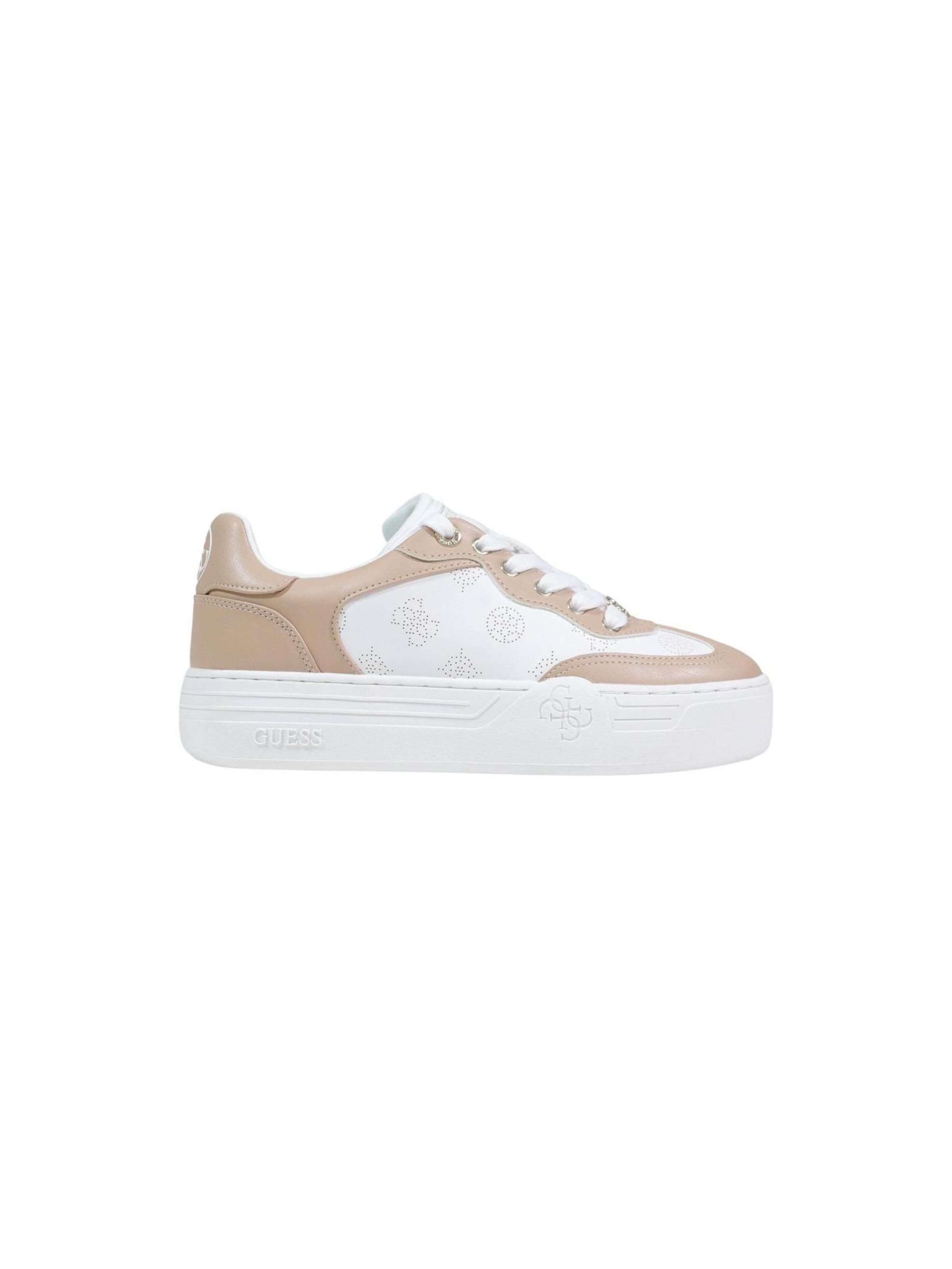 Sneaker bassa 'SWOLE3 FLPSW3 FAL12' di GUESS in beige: frontale