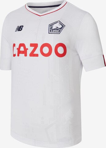 T-Shirt fonctionnel 'Lille LOSC Away' new balance en blanc