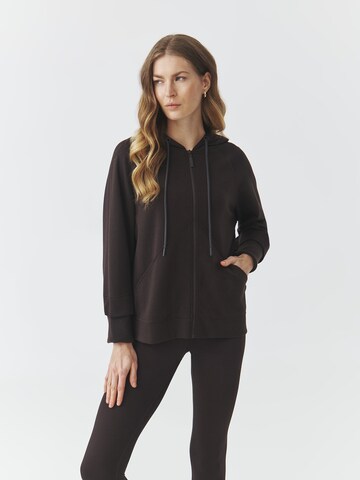 TATUUM Zip-Up Hoodie 'WALKER' in Brown