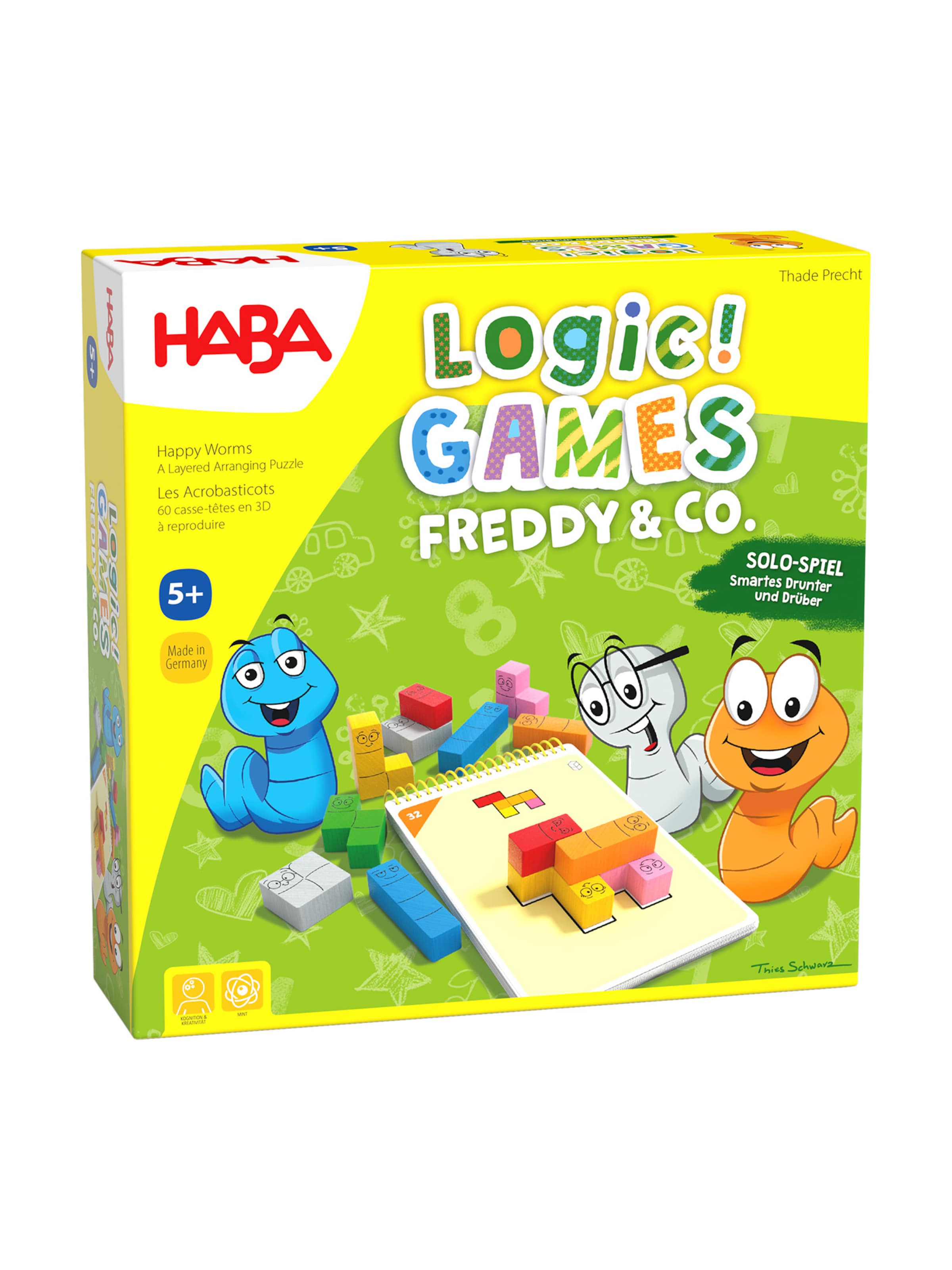 HABA Game ' Logic! GAMES - Freddy & Co. ' in Mixed colors: front
