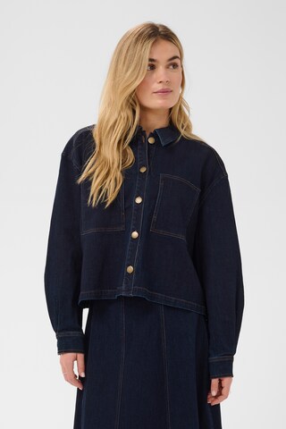 SAINT TROPEZ Tussenjas in Blauw: voorkant
