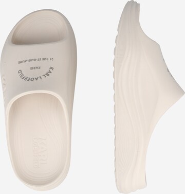 Karl Lagerfeld - Zapatos abiertos 'SKOONA' en blanco