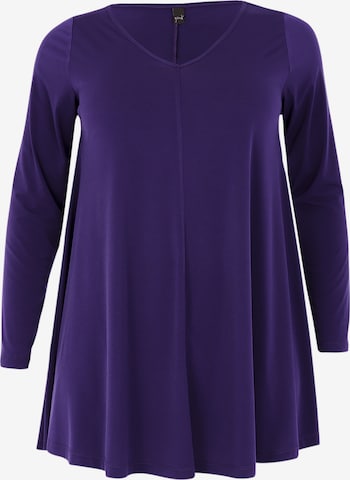 YOEK Tuniek in Lila: voorkant
