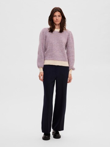 SELECTED FEMME Sweater 'Mola Mia' in Beige