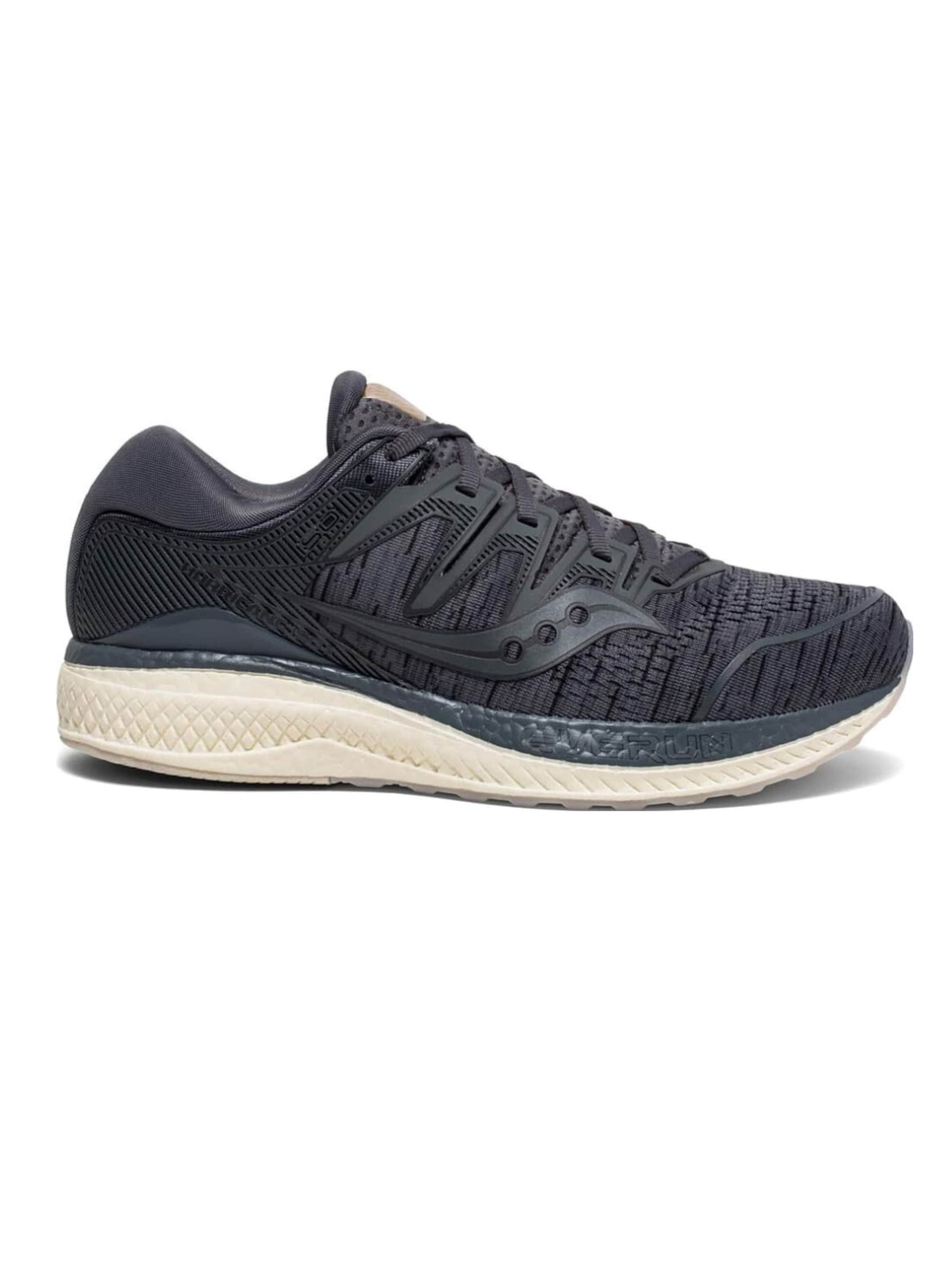 Chaussure de course Saucony Originals en gris : devant