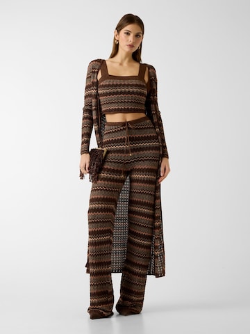 GUESS Strickjacke in Braun