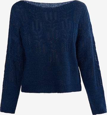 DreiMaster Klassik Pullover in Blau: predná strana