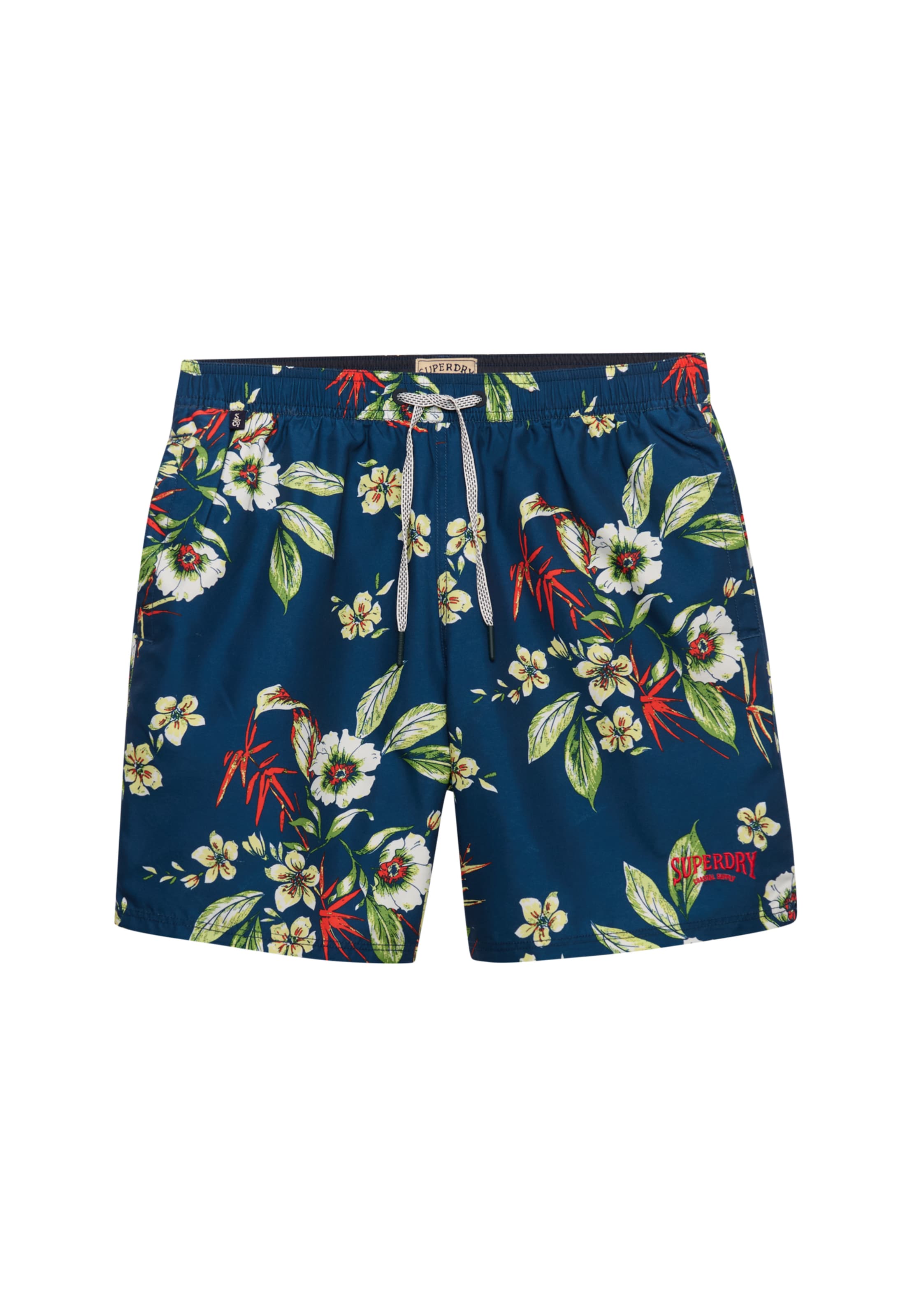 Shorts de bain Superdry & Co en bleu : devant