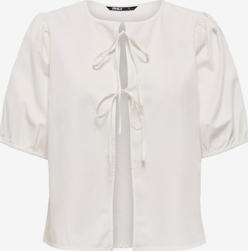 ONLY Pusero 'ONLJENNA' värissä valkoinen: etupuoli