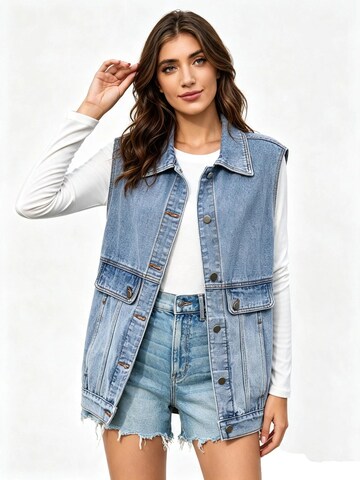 KoJooin Between-Season Jacket in Blue: front