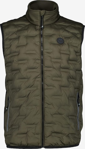 Gilet Lindbergh en vert : devant