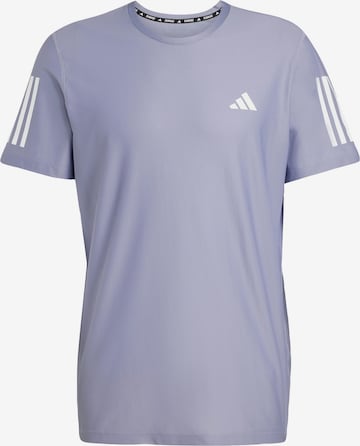 ADIDAS PERFORMANCE - Camiseta funcional 'Own The Run' en lila: frente
