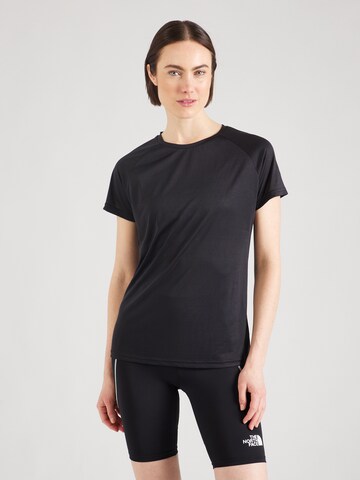Rukka Funkční tričko 'MUUKO' – černá: přední strana