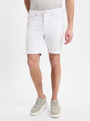 REPLAY Regular Broek in Wit: voorkant