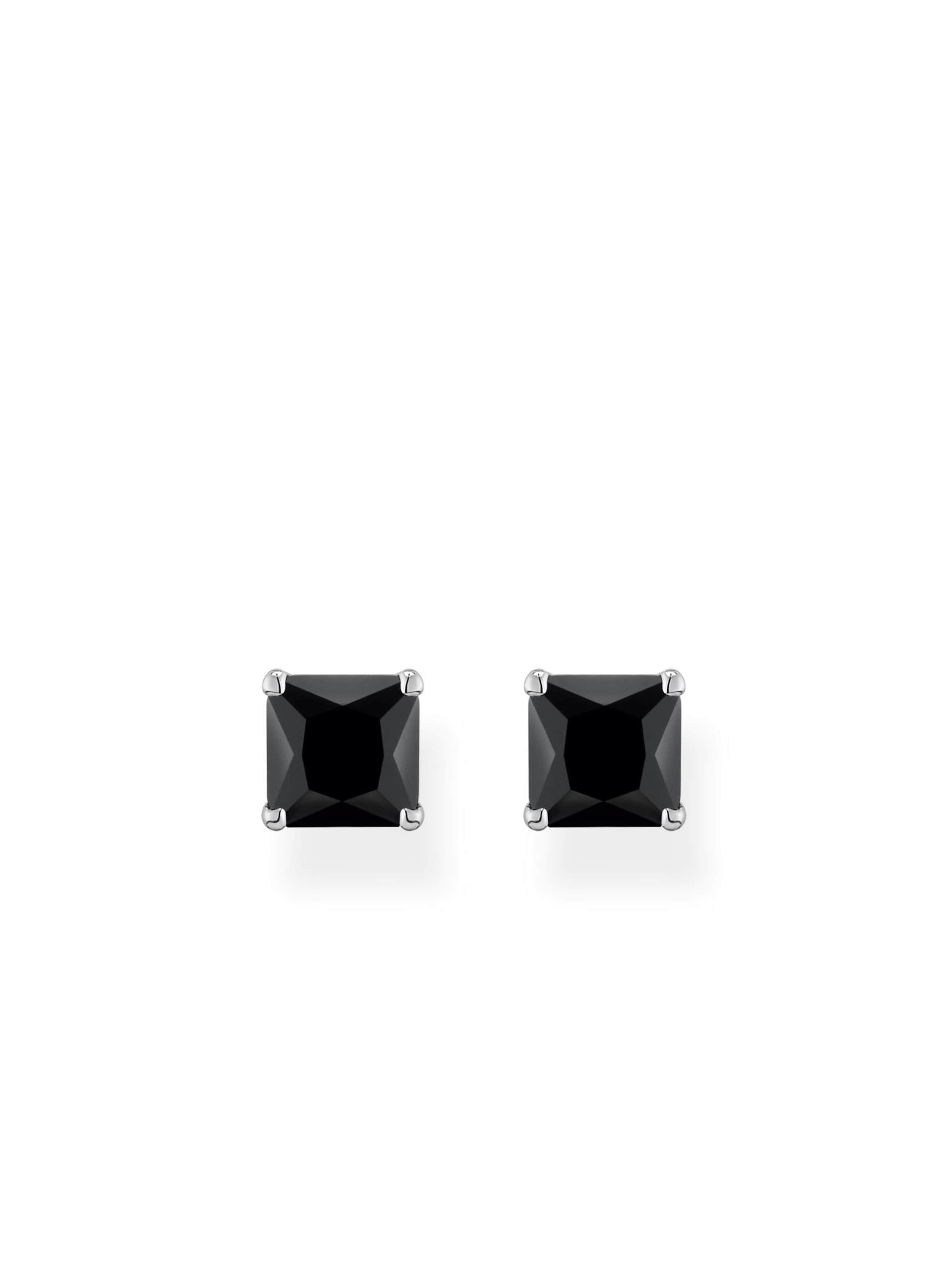 Thomas Sabo Earrings in Black: front