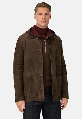 Boggi Milano Jacke in Braun: Vorderseite