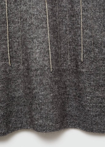 MANGO Sweter 'Escandal' w kolorze szary