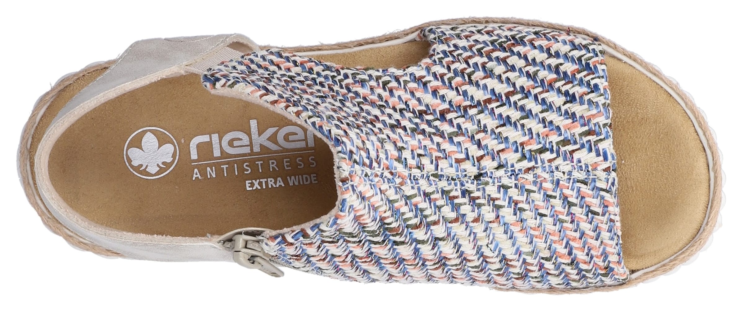 Sandales Rieker en bleu