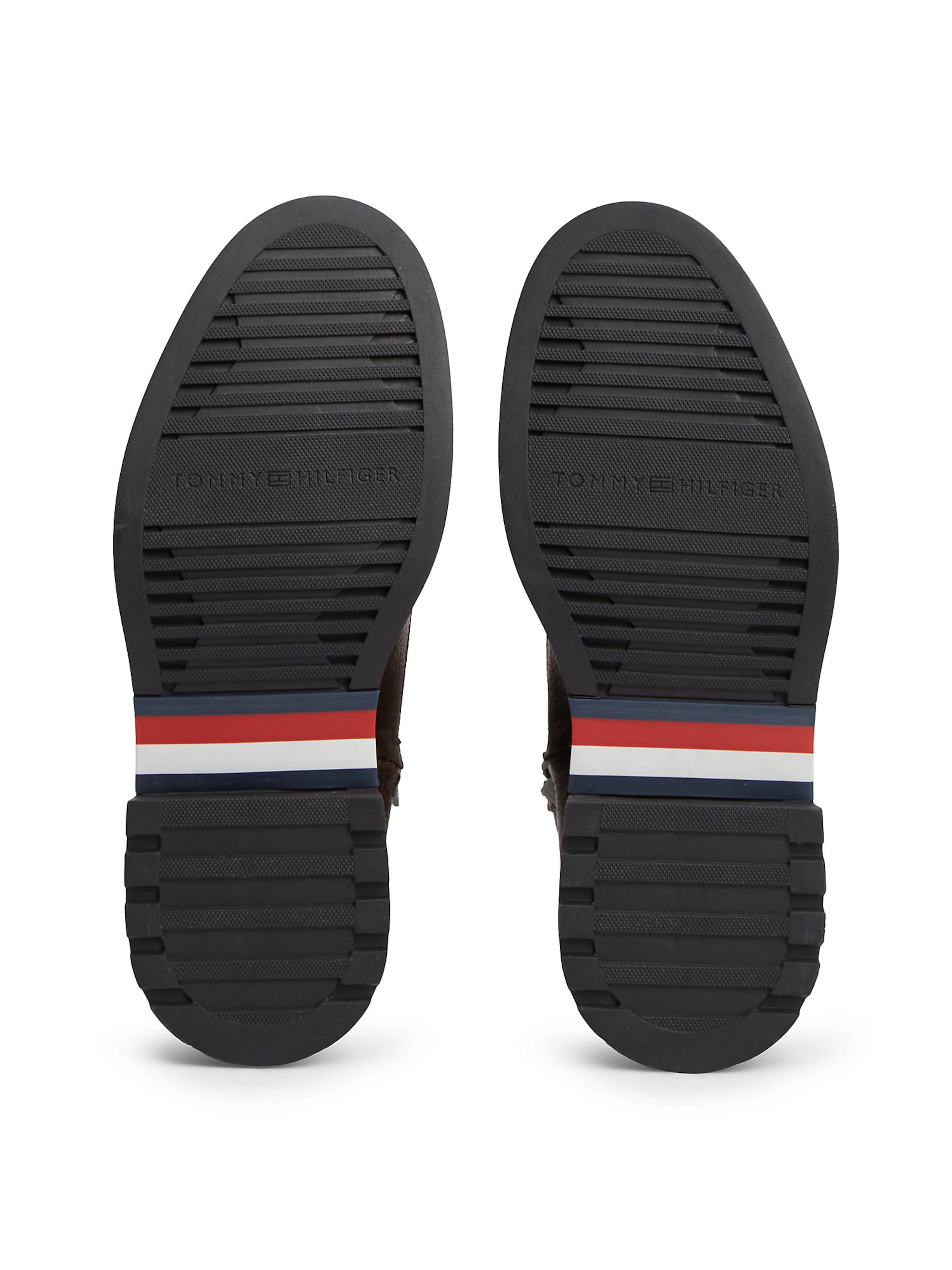 TOMMY HILFIGER Schnürboots in Braun