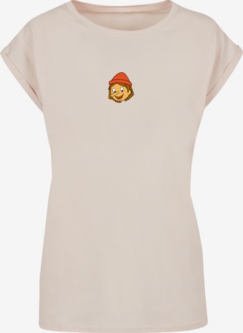F4NT4STIC Shirt 'Pinocchio No Strings Attached' in Beige: Vorderseite