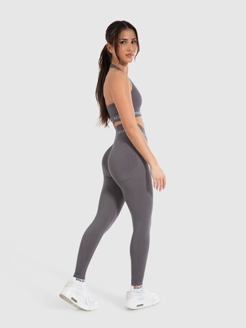 Skinny Pantalon de sport 'Azura' Smilodox en gris
