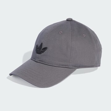 ADIDAS ORIGINALS Cap 'Adicolor Classic Trefoil' in Grey