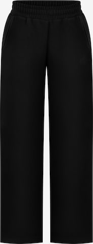 Smilodox Loosefit Oversize Jogginghose Thalea in Schwarz: Vorderseite