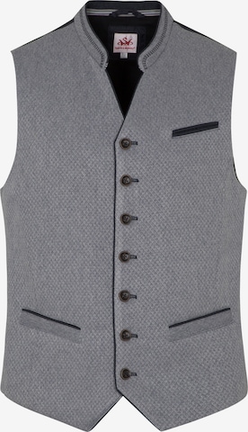 SPIETH & WENSKY Traditional Vest 'Damian' in Blue: front