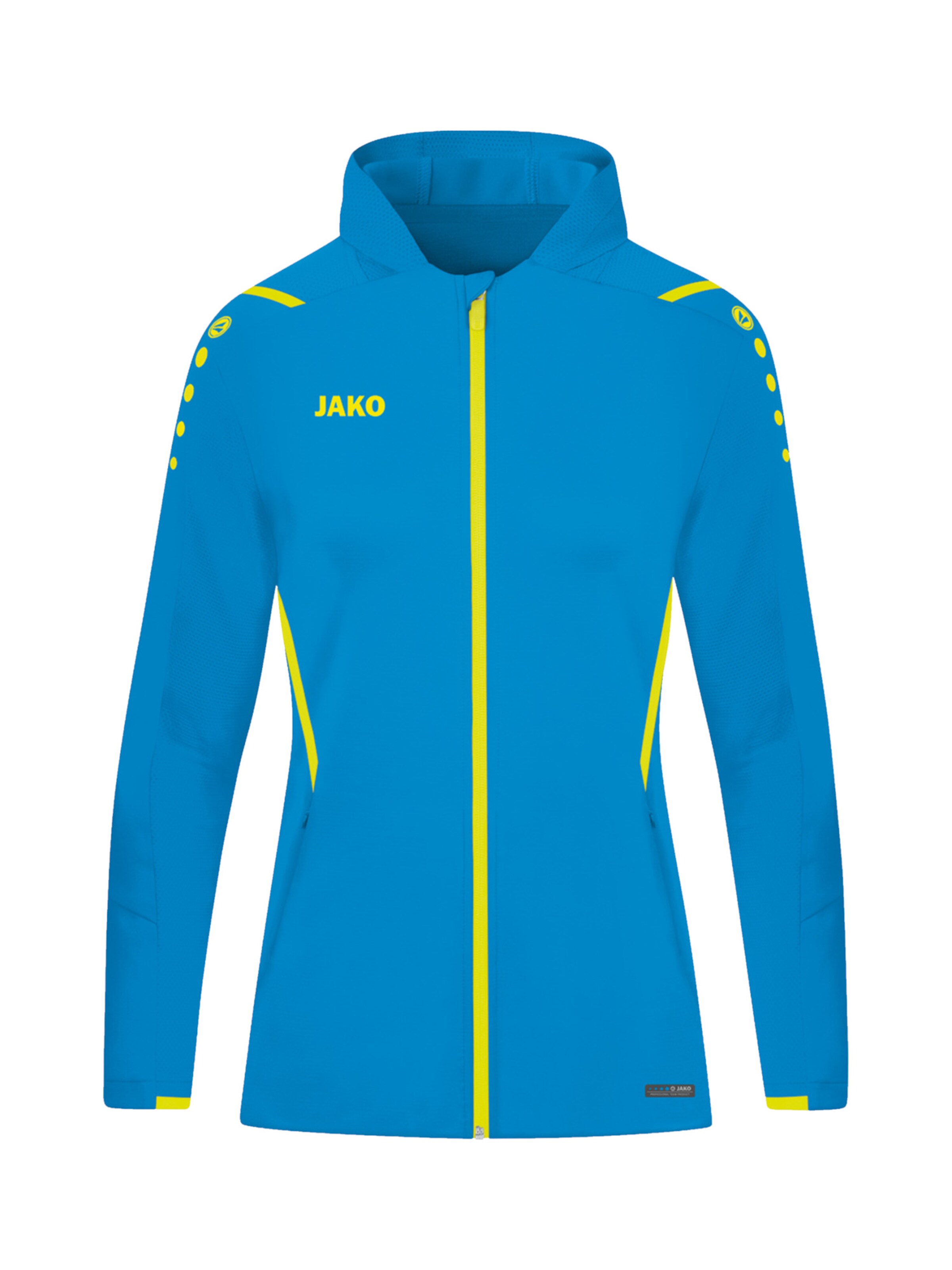 JAKO Trainingsjacke 'Challenge' in Blau: Vorderseite