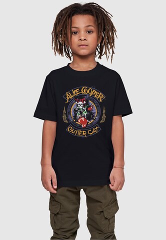Merchcode Shirt 'Alice Cooper' in Zwart: voorkant