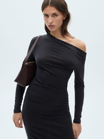 MANGO Shirt 'CARAIVA' in Blauw: voorkant