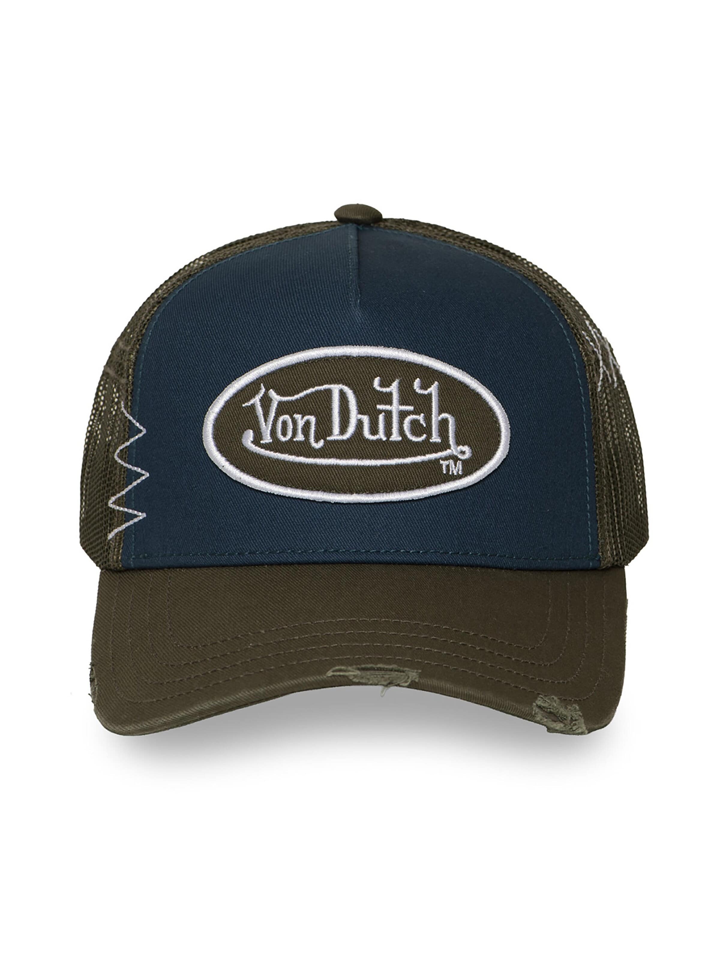 Von Dutch Cap 'Used'‌‌‌‌ in Blau