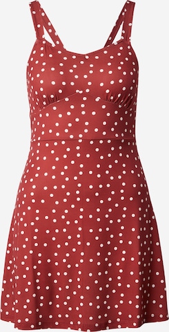 raudona ABOUT YOU Suknelė 'Zola': priekis