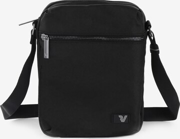 Roncato Crossbody Bag 'Brooklyn Revive' in Black: front