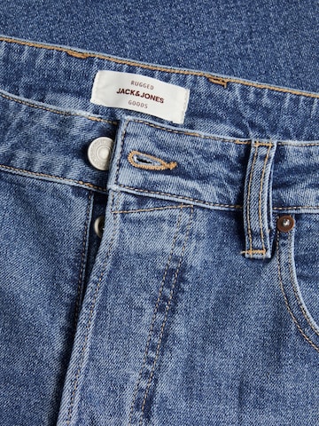 JACK & JONES Normalny krój Jeansy 'Frank Leen' w kolorze niebieski