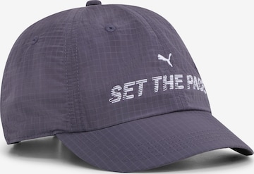 Casquette de sport 'Run' PUMA en gris : devant