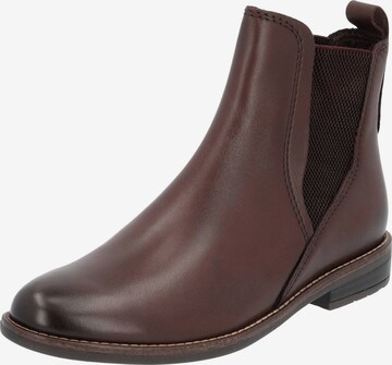 MARCO TOZZI Chelsea boots '25366' in Bruin: voorkant